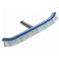 PoolStyle K025CB/MIX/SCP 18" Deluxe Aluminum Back Wall Brush Stainless Steel/Nylon Bristles