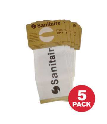 Sanitaire Vacuum Bags, UP-1 Style, For SC600, 5/Pack