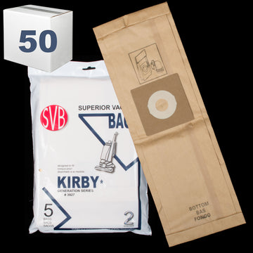 BA3927CS-50 Kirby Paper Bag 5 Pack All Generation Models Sentra SVB Case Of 50