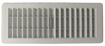 Primex Floor Register/Vent Cover, 4" x 14", Grey