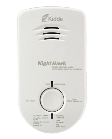 Kidde Plug In Carbon Monoxide Alarm with Battery Backup