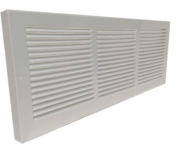 Imperial Return Air Baseboard Grille/Vent Cover, 16" x 8", White