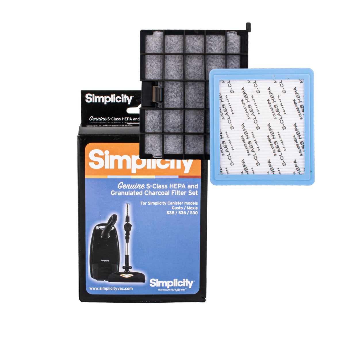 SFI3G Simplicity OEM Filter Set with SClass HEPA Exhaust & Granulated