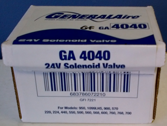 Generalaire GA4040 Solenoid Valve