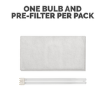 Fellowes Array AR1 UVC Air Purifier Lamp Bundle (Lamp + Prefilter) 100016527 - PureFilters.ca