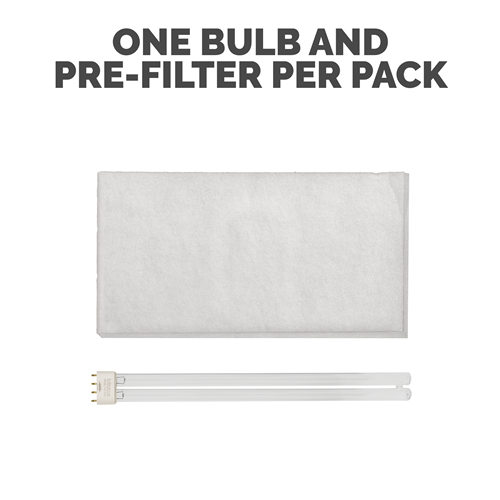 Fellowes Array AR1 UVC Air Purifier Lamp Bundle (Lamp + Prefilter) 100016527 - PureFilters.ca