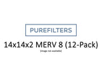 Pleated 14x14x2 Furnace Filters - (12-Pack) - Custom Size MERV 8, MERV 11 and MERV 13