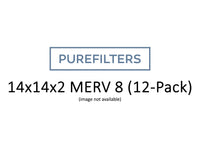 Pleated 14x14x2 Furnace Filters - (12-Pack) - Custom Size MERV 8, MERV 11 and MERV 13