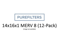 Pleated 14x16x1 Furnace Filters - (12-Pack) - Custom Size - MERV 8, MERV 11 and MERV 13