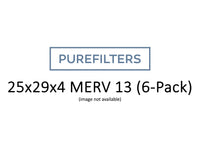 Pleated 25x29x4 Furnace Filters - (6-Pack) - Custom Size MERV 8, MERV 11 and MERV 13