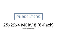 Pleated 25x29x4 Furnace Filters - (6-Pack) - Custom Size MERV 8, MERV 11 and MERV 13