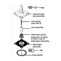 Asco Solenoid Valve Repair Kit 3/8-1/2 (For 8210 Series Valves 302-273)