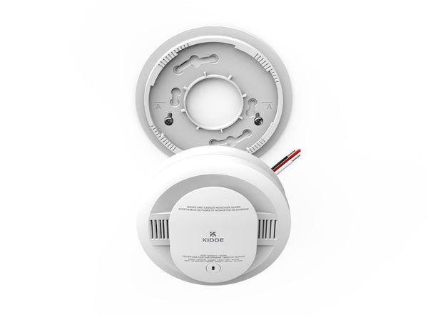 Kidde Combo Smoke + CO Alarm, Hardwired with AA Backup Battery and Voice Alerts (30CUAR-VCA) - PureFilters.ca