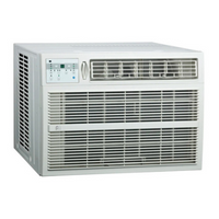 Perfect Aire 25,000 BTU Window Air Conditioner with Electric Heater, 230V, 1500sqft, R410A