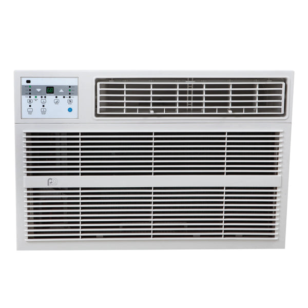 Perfect Aire 8,000 BTU Window Air Conditioner with Electric Heater, 115V, 350 sqft, R410A