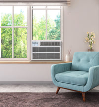Perfect Aire 8,000 BTU Window Air Conditioner with Electric Heater, 115V, 350 sqft, R410A