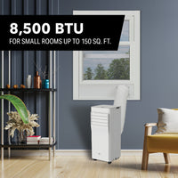 Perfect Aire 8,500 BTU Compact Portable Air Conditioner, 115V, 190sqft, R32 - PureFilters.ca