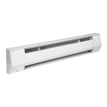 King Electric Baseboard Heater 48" 1000W120V White