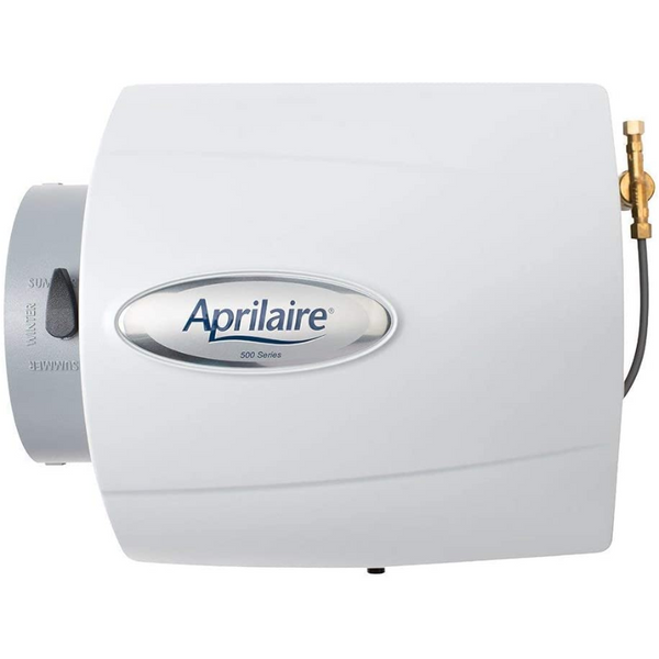 Aprilaire 500MK Small Bypass Flow-Through Manual Control Humidifier - PureFilters.ca