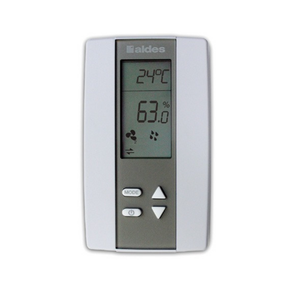Aldes 611227 Electronic Humidistat with LCD Control for Air Exchangers (ERV/HRV) - PureFilters.ca