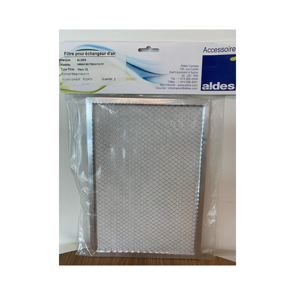 Aldes 612410 MERV 13 Replacement Filter (2-Pack) - PureFilters.ca