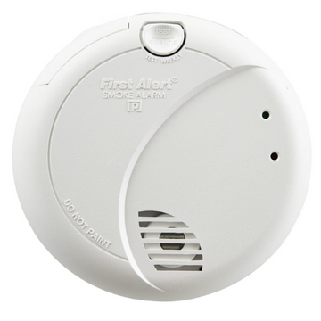 First Alert Hardwired Photoelectric Smoke Alarm, with Battery Backup