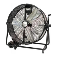 ROK High Velocity Floor Fan, 24", 2 Speed - PureFilters.ca