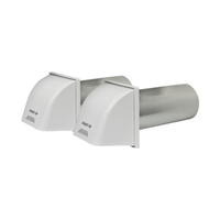 92E66 Lennox 99-185 Weatherhood Kit for Air Exchangers, 5", set of 2 - PureFilters.ca