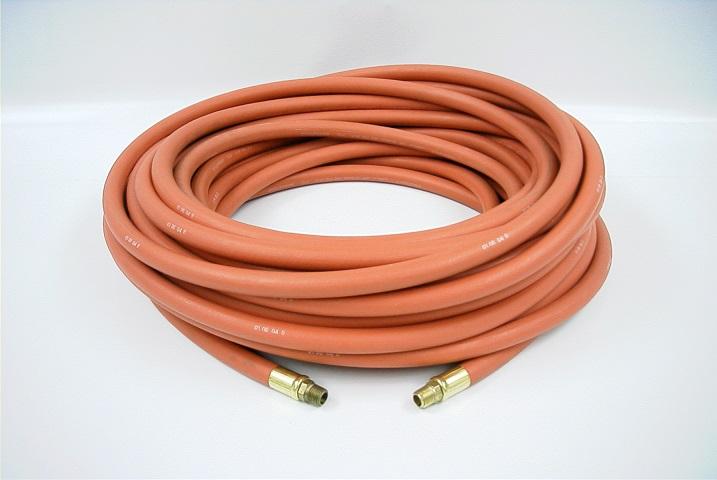 Heat Seal AH-75-1/4 Red Airline, 75' 1/4