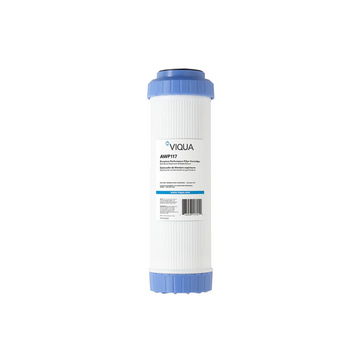 Viqua AWP117 Dual Purpose Carbon Sediment Water Filter Cartridge, 10", 5 Micron