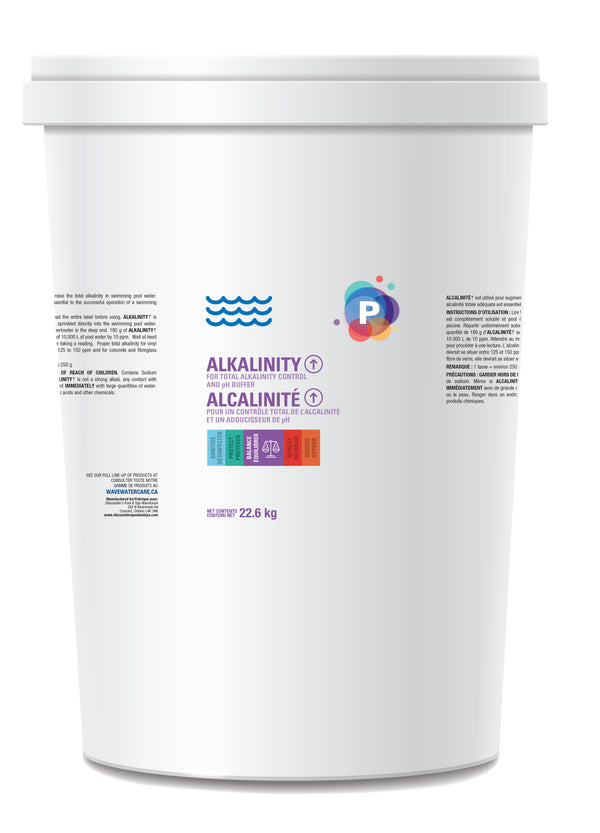 Alkalinity Up (22.6 Kg) - Swimming Pool Wave Water Care