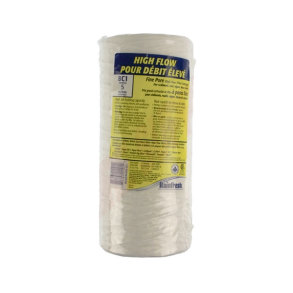 Rainfresh High-Flow Sediment Filter Cartridge, 5 Micron - PureFilters.ca