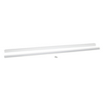 Climaloc 2-Piece Adjustable Door Sweep, 36" x 3/4" - 1-1/2", White