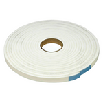 Climaloc Foam Tape, White, 3/16" x 3/8" x 16.4'