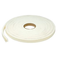 Climaloc Foam Tape, White, 3/16" x 3/8" x 16.4'