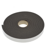 Climaloc Foam Tape, Black, 1/4" x 3/4" x 9.8'