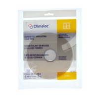 Climaloc Foam Tape, White, 1/4" x 3/8" x 9.8'