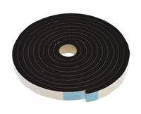 Climaloc Foam Tape, Black, 1/2" x 1" x 15'