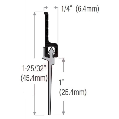 DraftSeal Door Sweep, Anodized Bronze, 36"