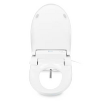 Brondell Swash DS725 Advanced Bidet Toilet Seat with Remote Control Round, White