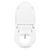 Brondell Swash DS725 Advanced Bidet Toilet Seat with Remote Control Round, White