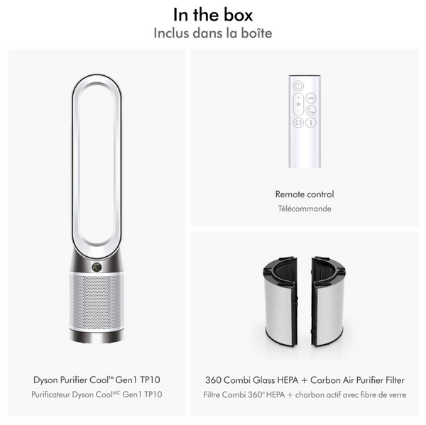 Dyson Purifier Cool Gen1 TP10 Purifying Fan - Whats in The Box