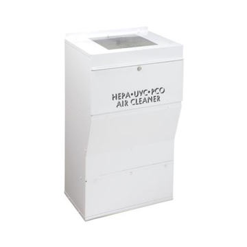 Whole House Duct‐Mount HEPA Air Cleaner with UV and PCO, 0‐250 cfm Variable Speed