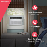 Frigidaire 8,000 BTU Wi-Fi Window Room Air Conditioner, 115V, 350 sq. ft, R32 (E-Star)