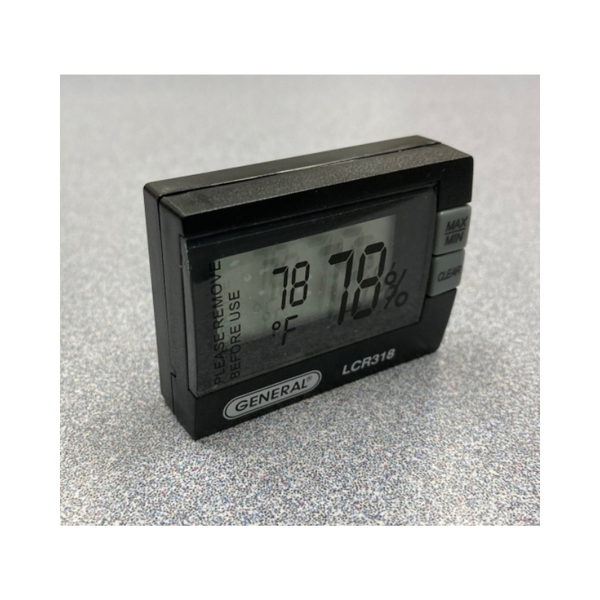 General Aire G-98 Indoor Humidity and Temperature Gauge - PureFilters.ca