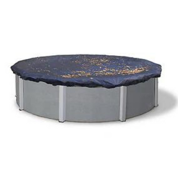 21' Round Above Ground Pool Winter Cover with 4' Overlap