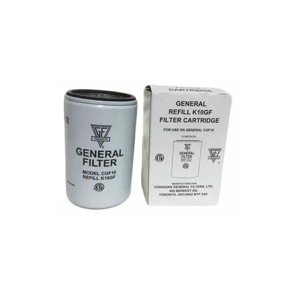 General Aire K10GF Filter Spin On Oil Filter, 10 micron - PureFilters.ca