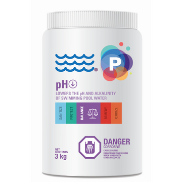 Wave Swimming Pool pH Decreaser (3Kg)