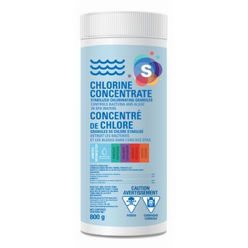 Wave Chlorine Concentrate for Spas (800g)
