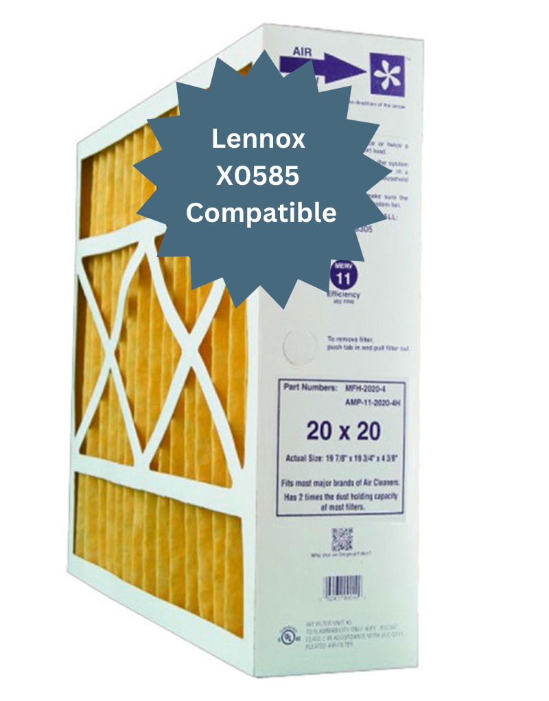 Lennox X0585 - Compatible 20x20x5 Furnace Air Filter | PureFilters